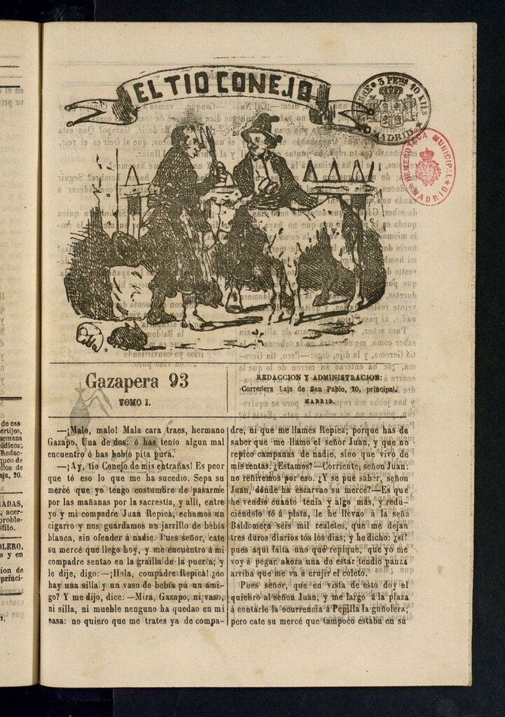 Miniatura de El Tío Conejo. Gazapera 93