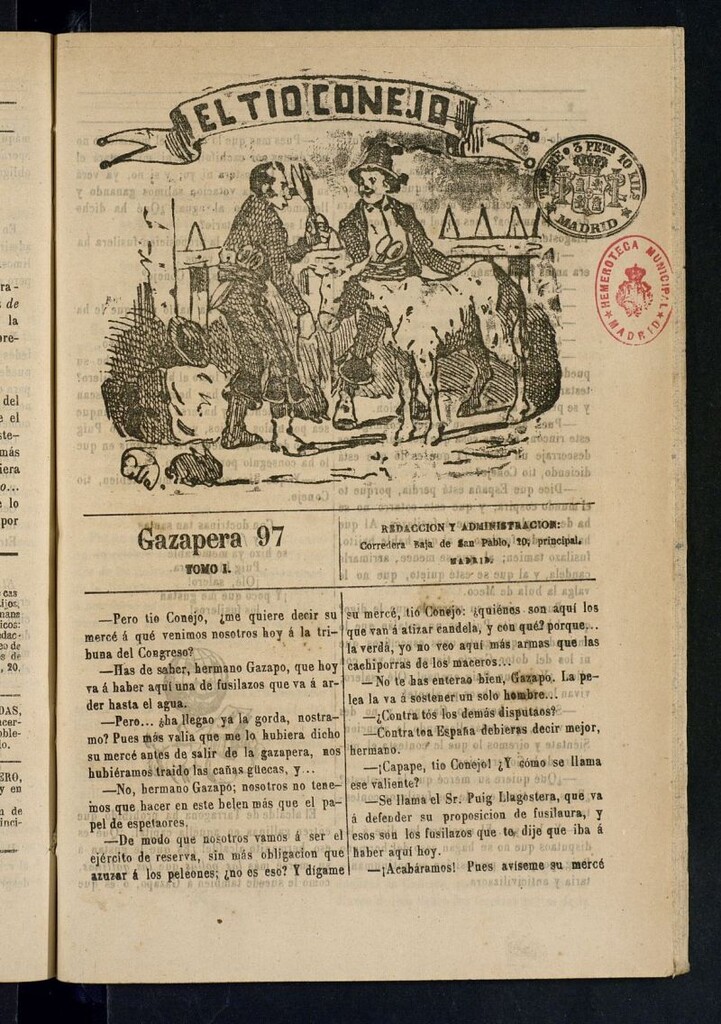 Miniatura de El Tío Conejo. Gazapera 97