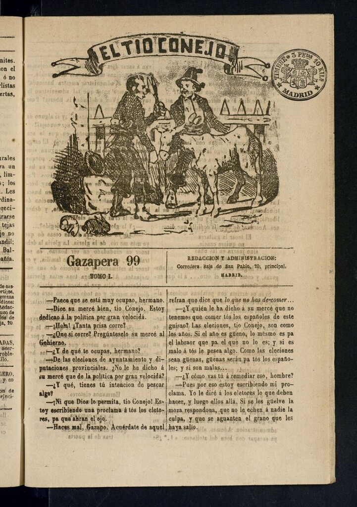 Miniatura de El Tío Conejo. Gazapera 99