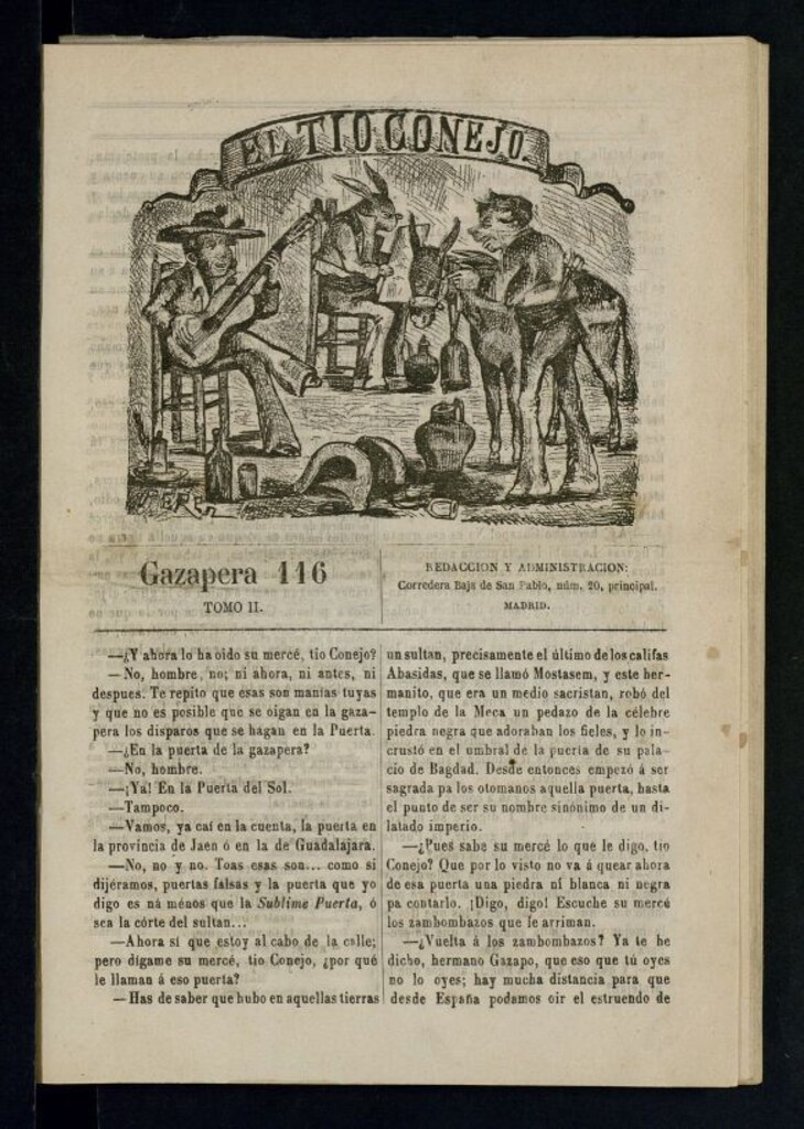 Miniatura de El Tío Conejo. Gazapera 116