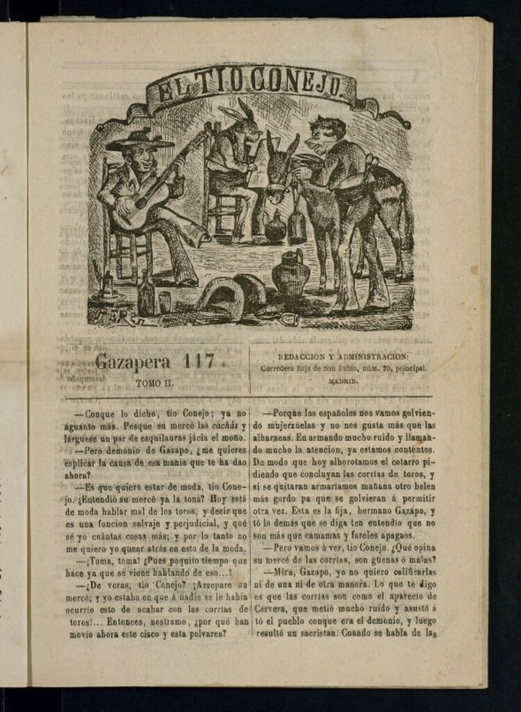 Miniatura de El Tío Conejo. Gazapera 117