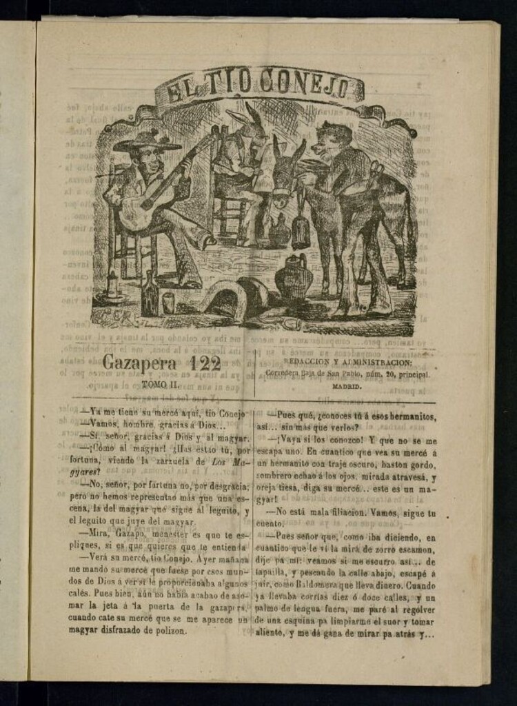 Miniatura de El Tío Conejo. Gazapera 122