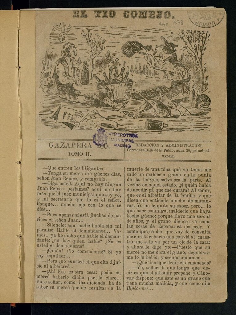 Miniatura de El Tío Conejo. Gazapera 200