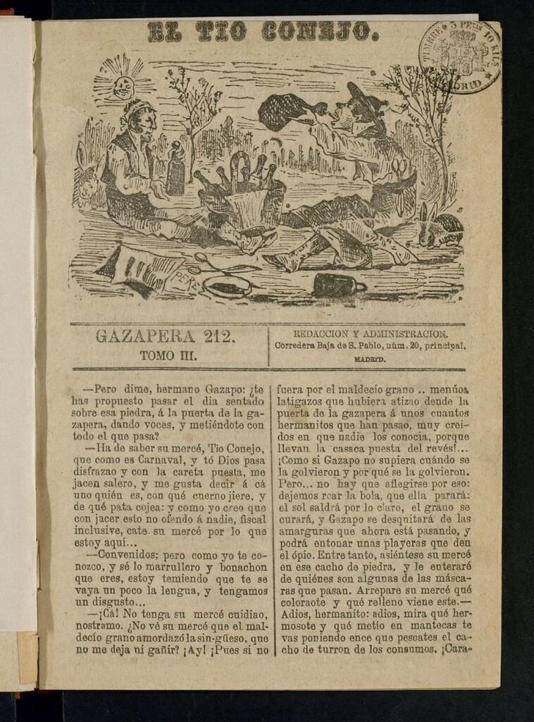 Miniatura de El Tío Conejo. Gazapera 212