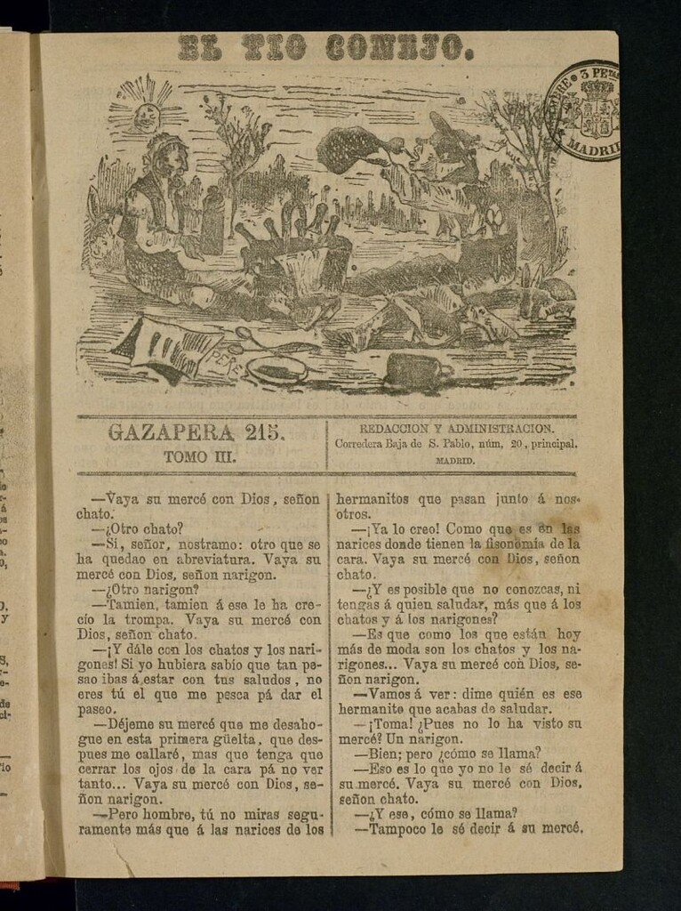 Miniatura de El Tío Conejo. Gazapera 215