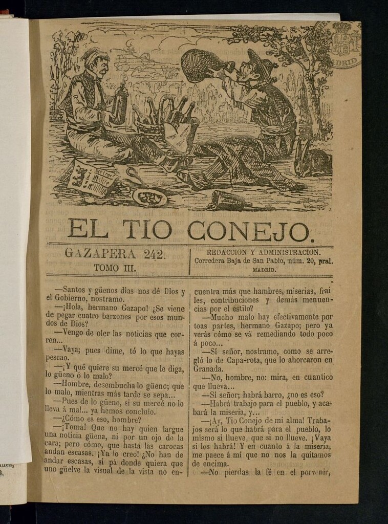 Miniatura de El Tío Conejo. Gazapera 242