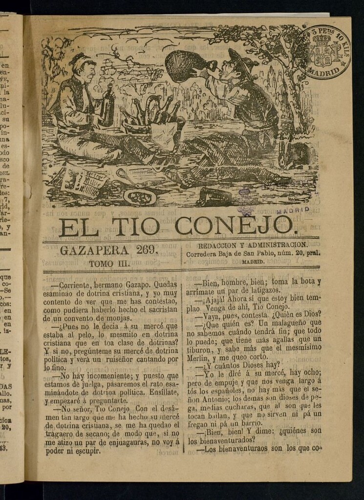 Miniatura de El Tío Conejo. Gazapera 269