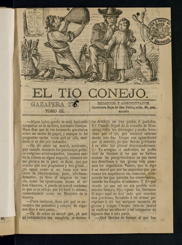 Miniatura de El Tío Conejo. Gazapera 276