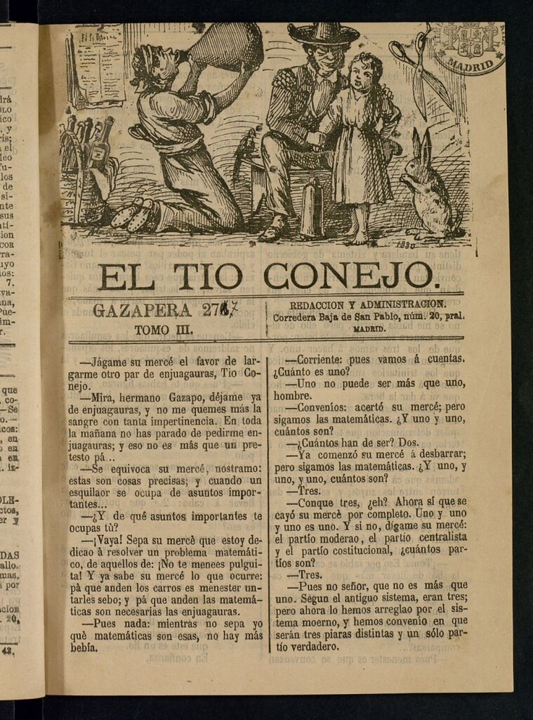 Miniatura de El Tío Conejo. Gazapera 277