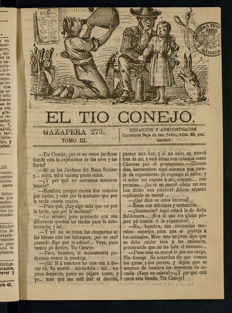 Miniatura de El Tío Conejo. Gazapera 279