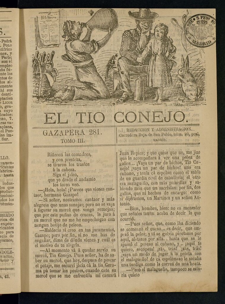 Miniatura de El Tío Conejo. Gazapera 281