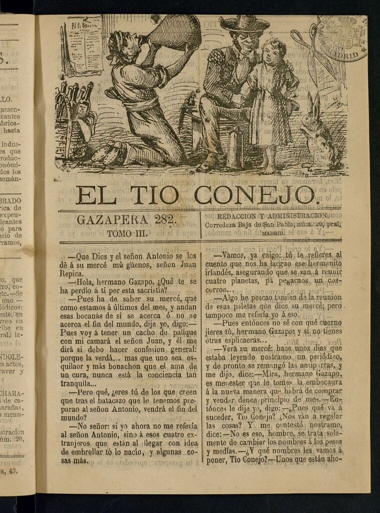 Miniatura de El Tío Conejo. Gazapera 282