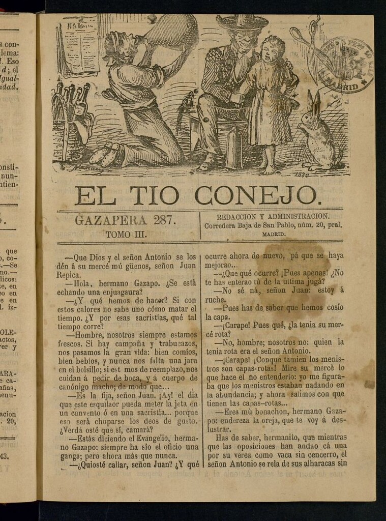 Miniatura de El Tío Conejo. Gazapera 287