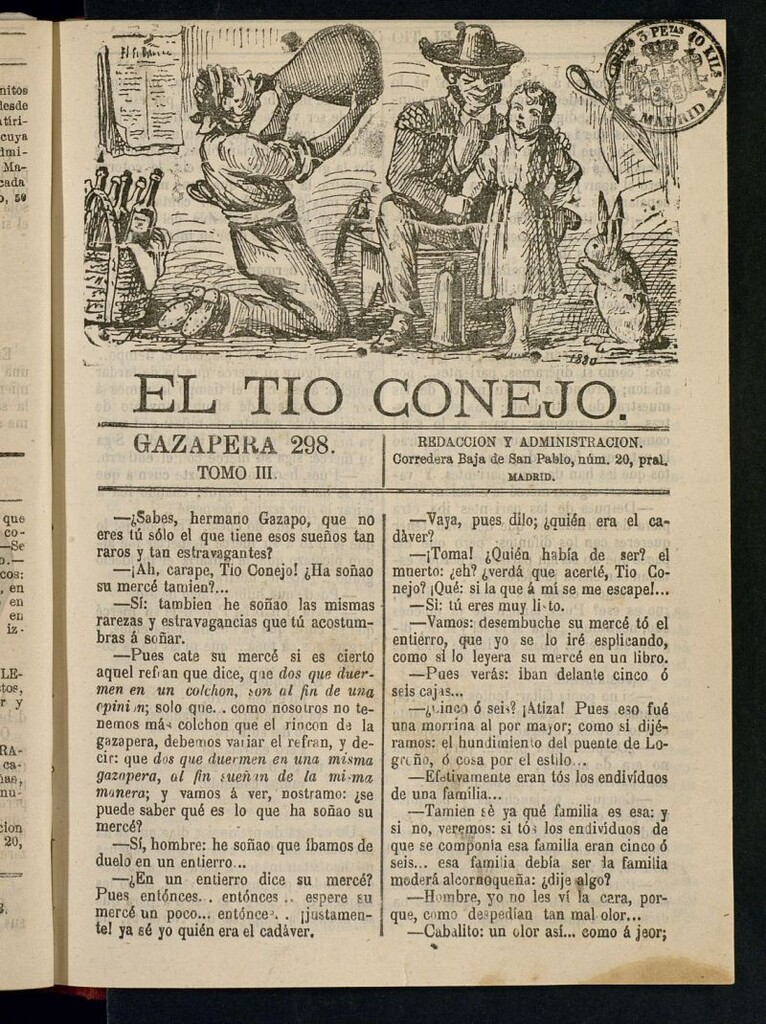 Miniatura de El Tío Conejo. Gazapera 298