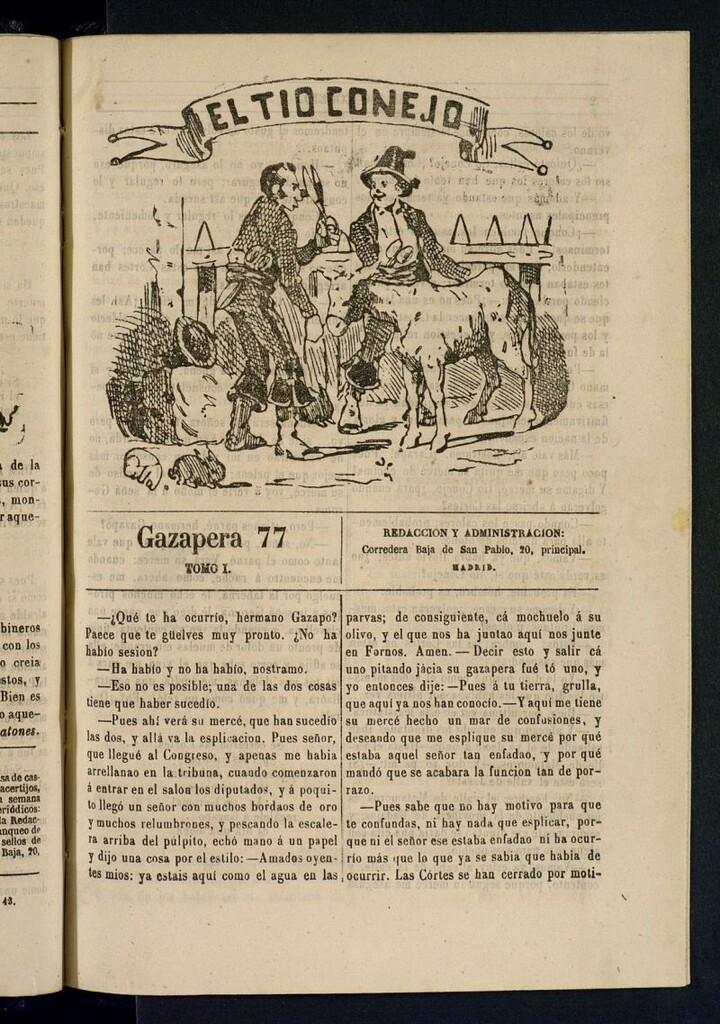 Miniatura de El Tío Conejo. Gazapera 77