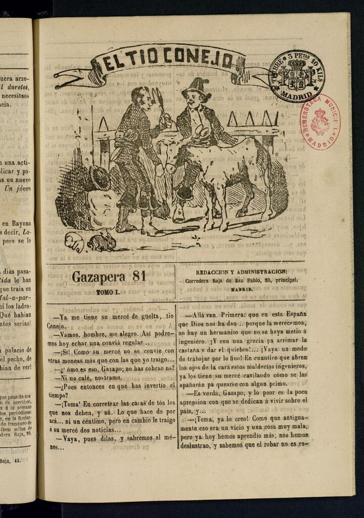 Miniatura de El Tío Conejo. Gazapera 81