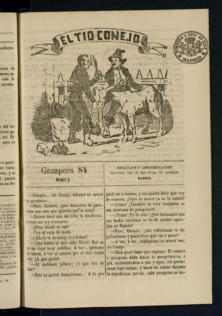 Miniatura de El Tío Conejo. Gazapera 84