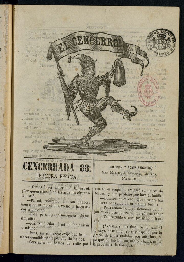 Miniatura de El Cencerro. Cencerrada 88