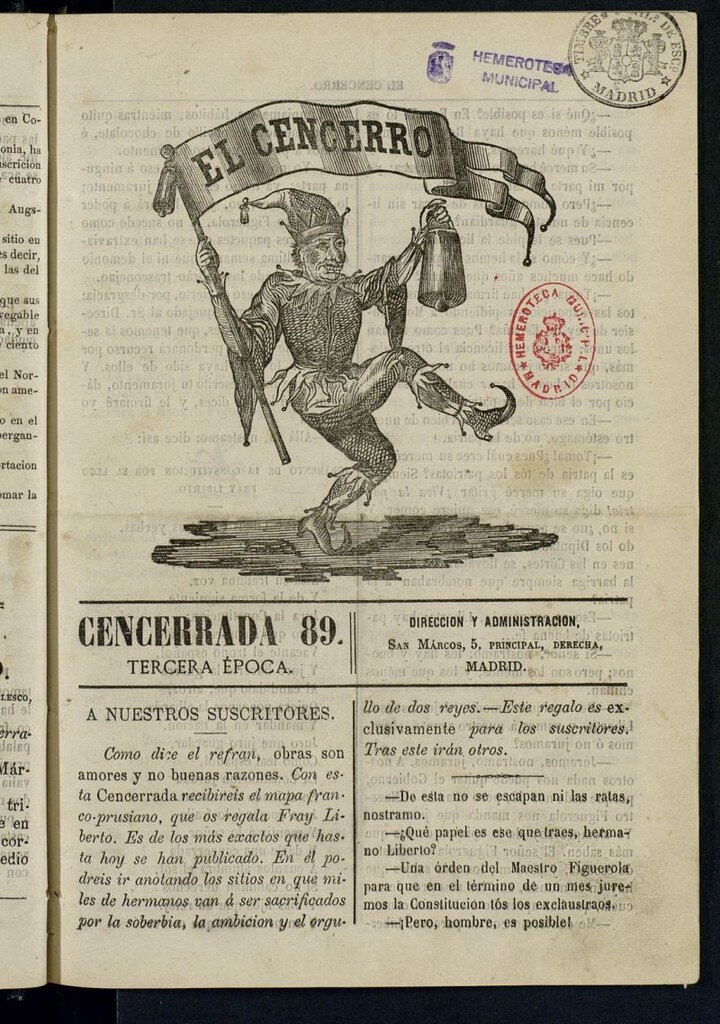 Miniatura de El Cencerro. Cencerrada 89