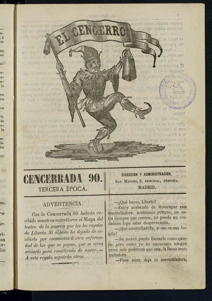 Miniatura de El Cencerro. Cencerrada 90