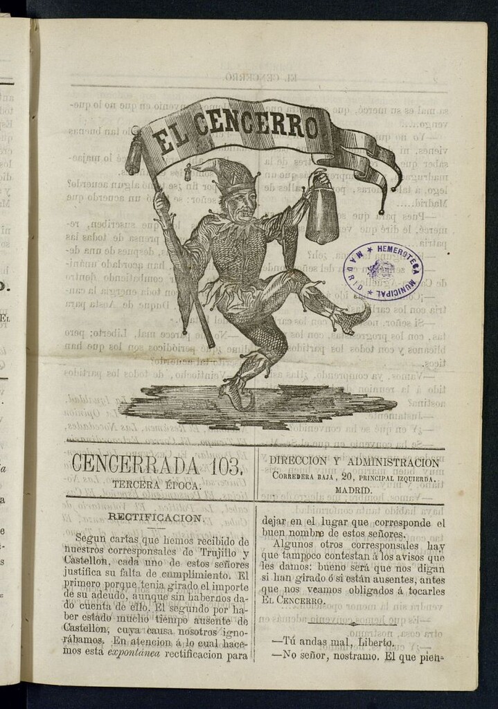 Miniatura de El Cencerro. Cencerrada 103