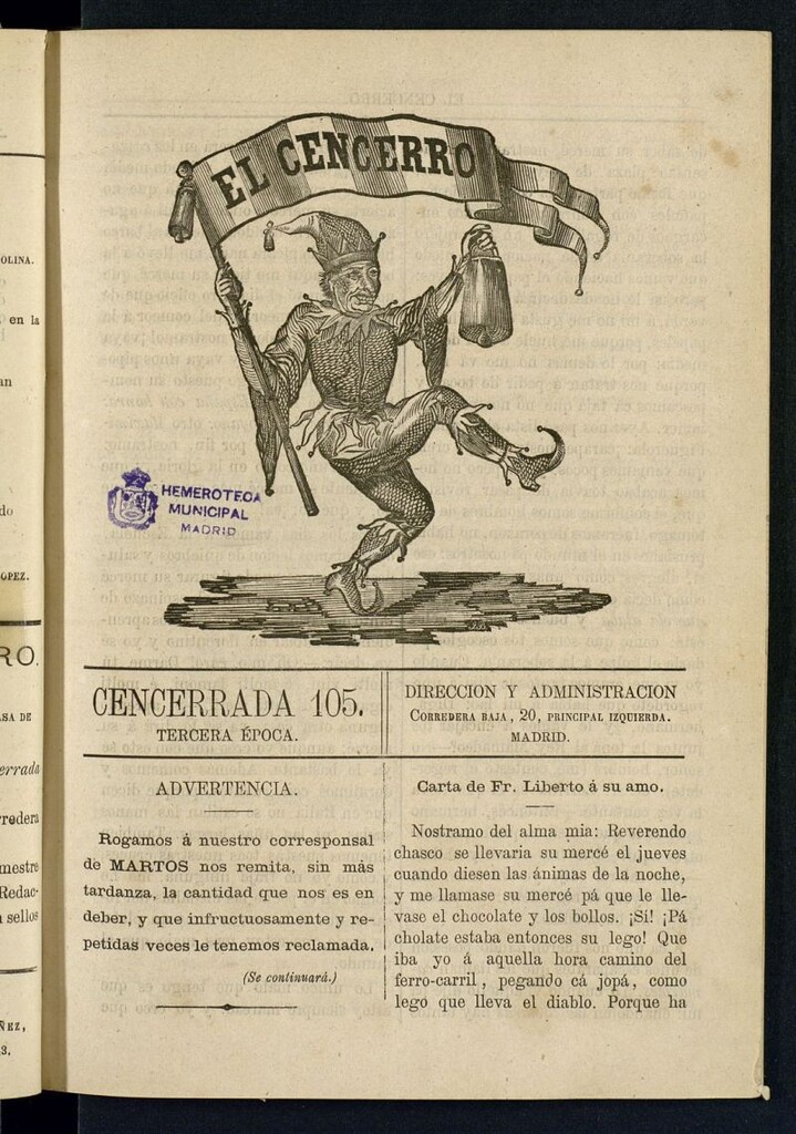 Miniatura de El Cencerro. Cencerrada 105