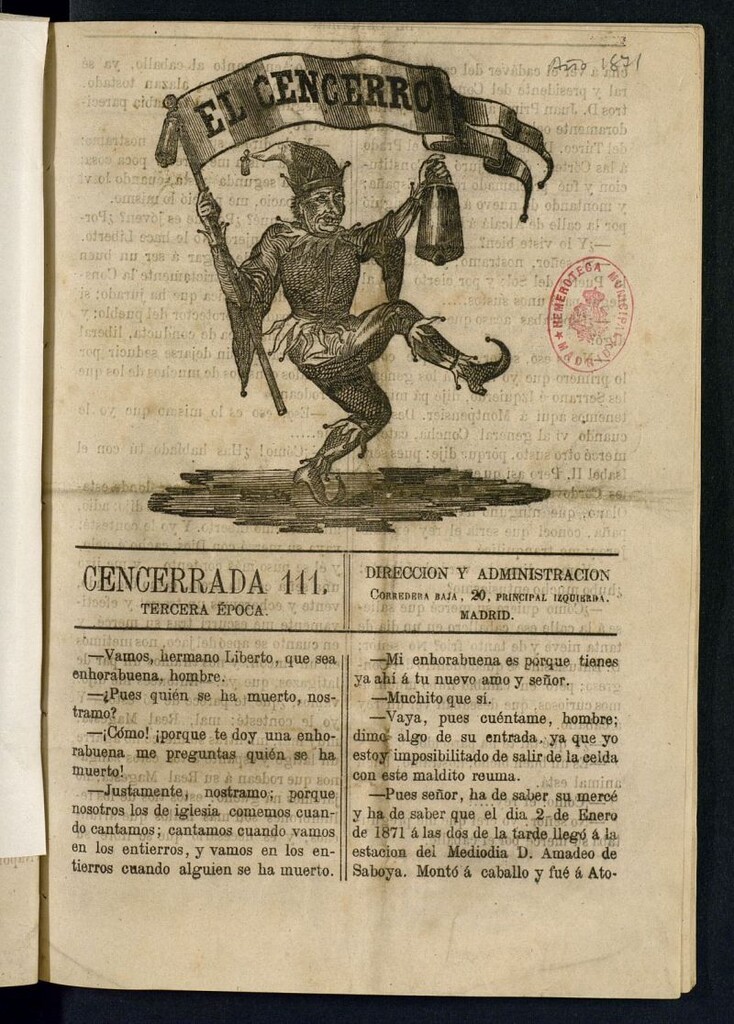 Miniatura de El Cencerro. Cencerrada 111