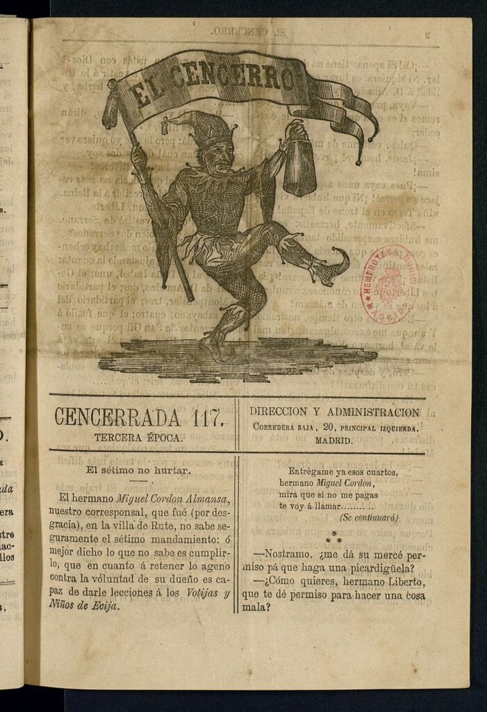 Miniatura de El Cencerro. Cencerrada 117