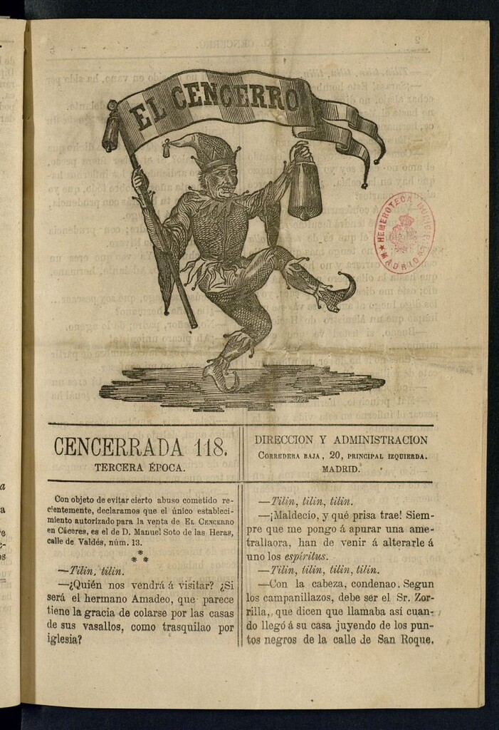 Miniatura de El Cencerro. Cencerrada 118