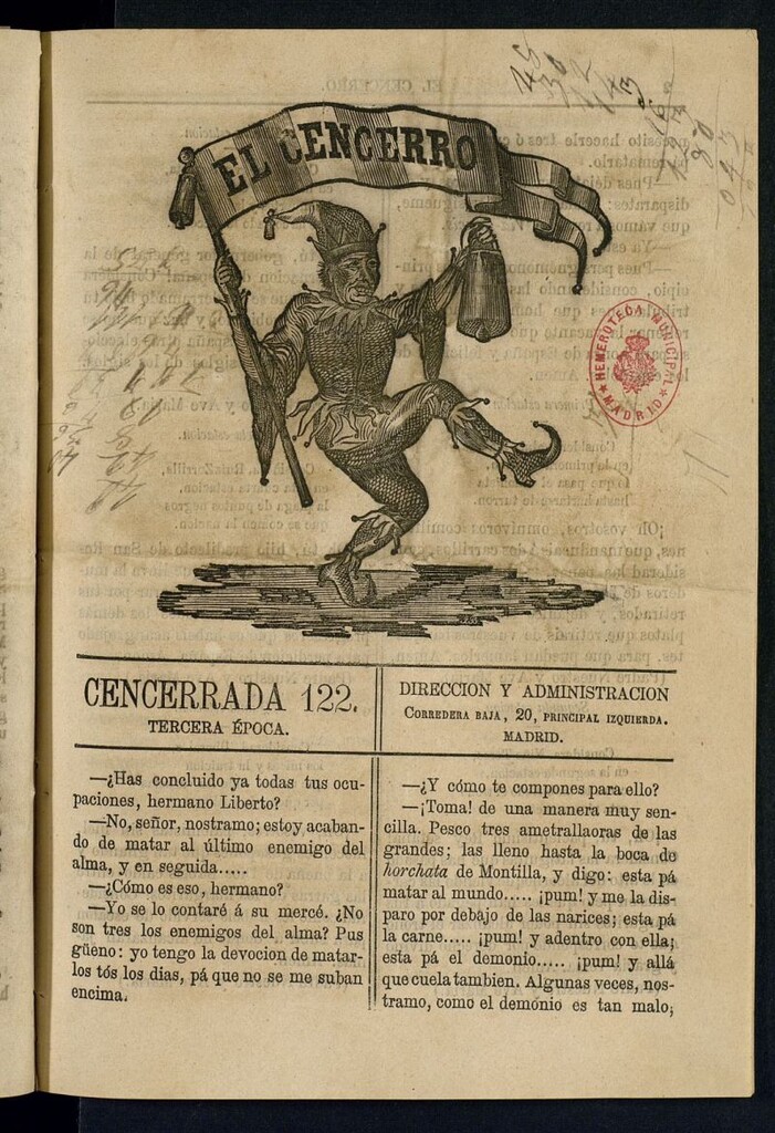 Miniatura de El Cencerro. Cencerrada 122