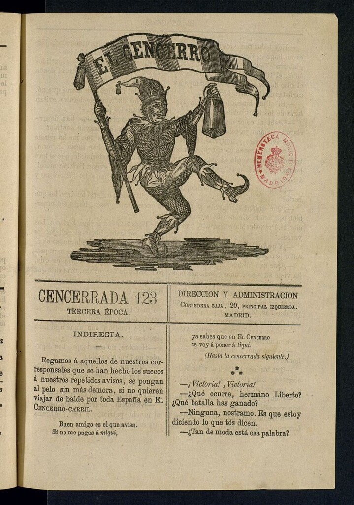 Miniatura de El Cencerro. Cencerrada 123