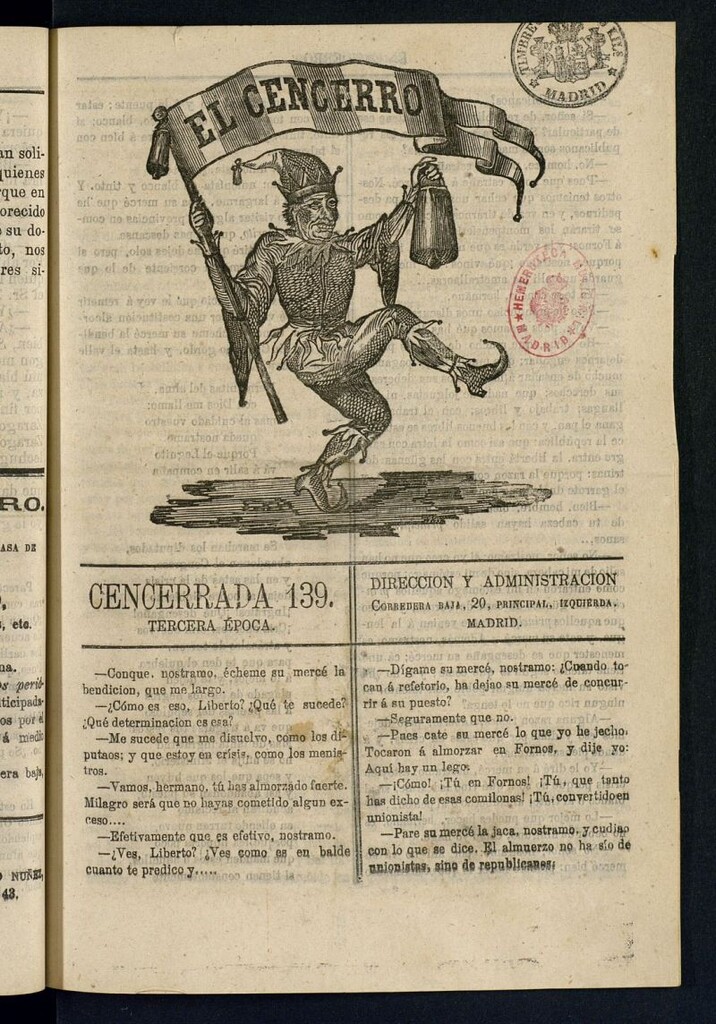 Miniatura de El Cencerro. Cencerrada 139