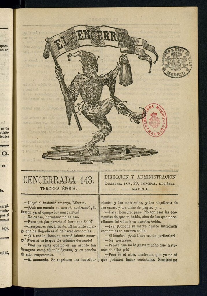 Miniatura de El Cencerro. Cencerrada 143