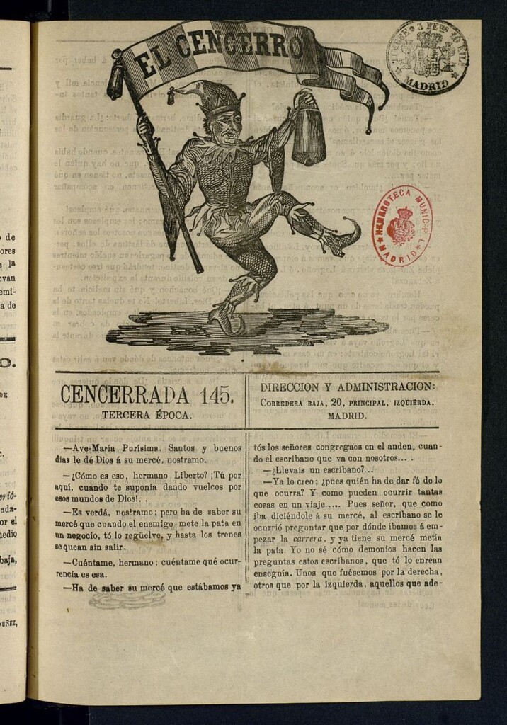 Miniatura de El Cencerro. Cencerrada 145