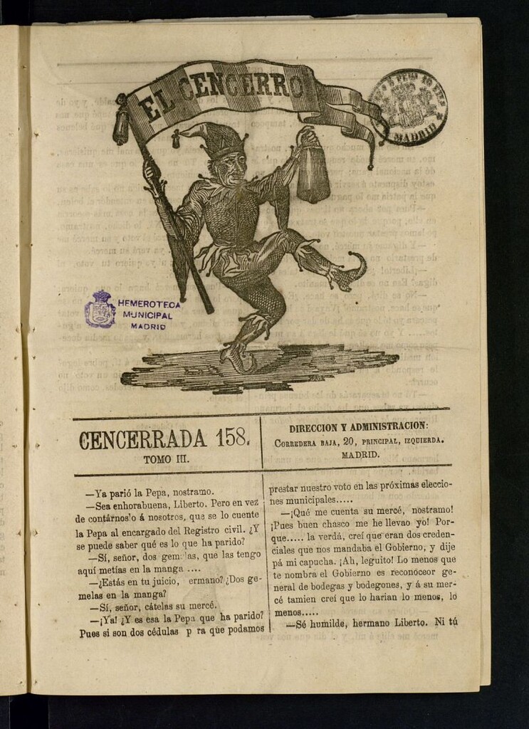 Miniatura de El Cencerro. Cencerrada 158