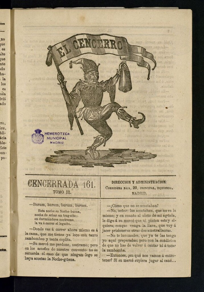 Miniatura de El Cencerro. Cencerrada 161