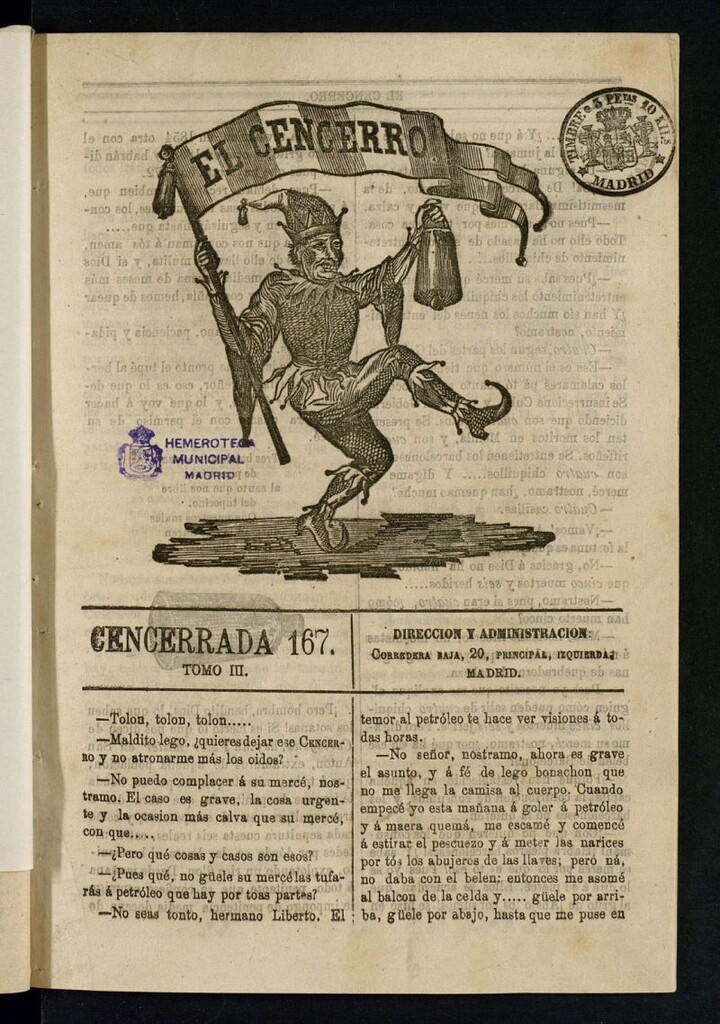 Miniatura de El Cencerro. Cencerrada 167