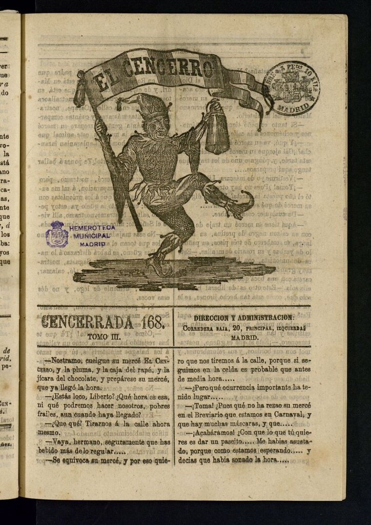 Miniatura de El Cencerro. Cencerrada 168