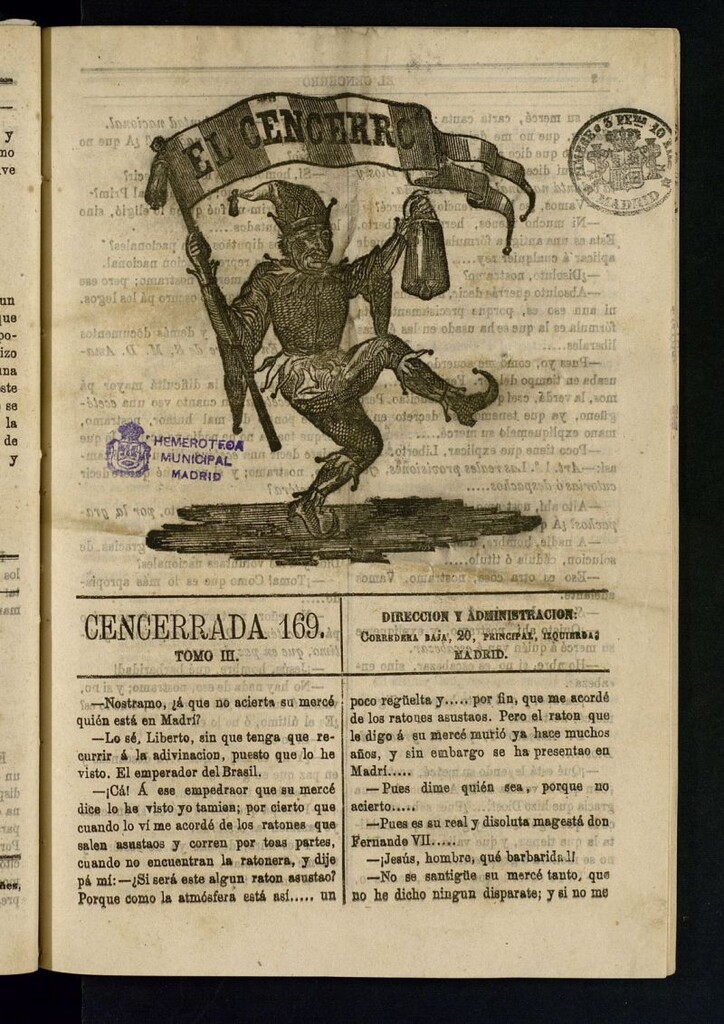 Miniatura de El Cencerro. Cencerrada 169