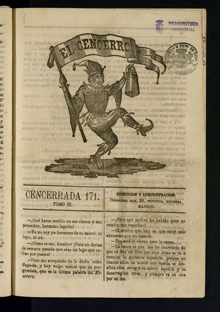 Miniatura de El Cencerro. Cencerrada 171