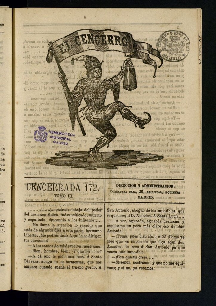 Miniatura de El Cencerro. Cencerrada 172