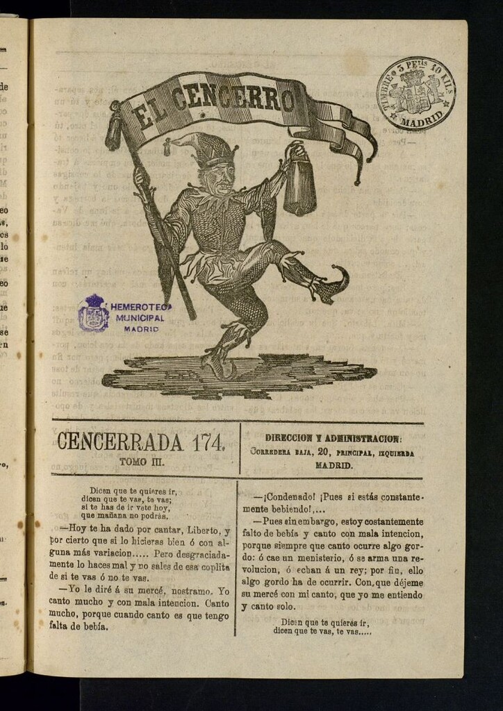 Miniatura de El Cencerro. Cencerrada 174