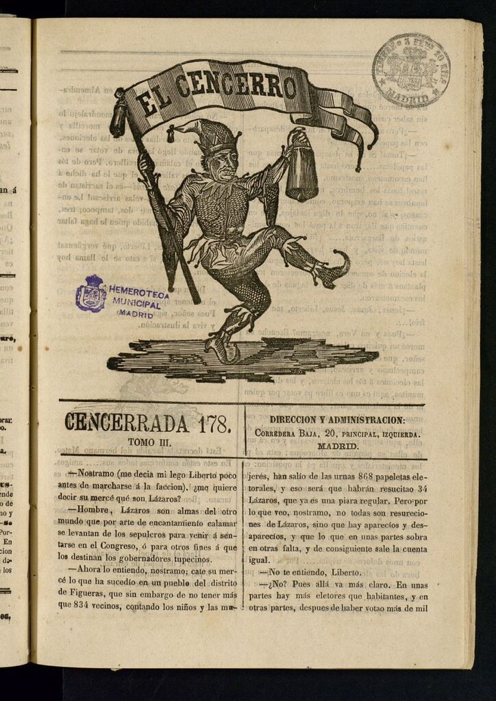 Miniatura de El Cencerro. Cencerrada 178