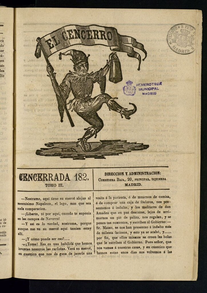 Miniatura de El Cencerro. Cencerrada 182