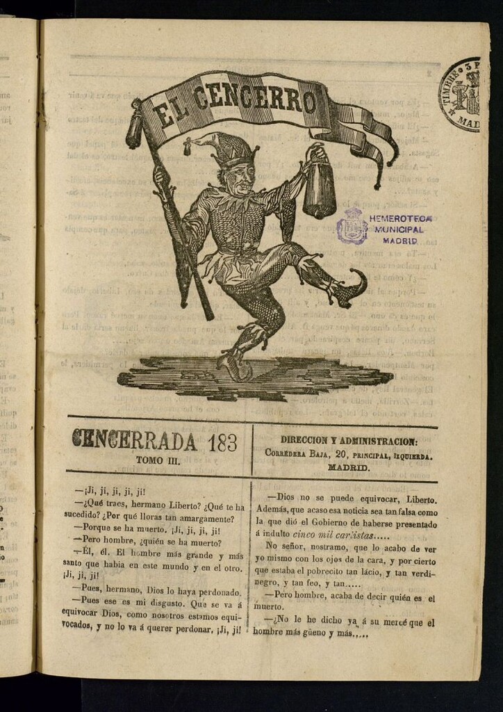 Miniatura de El Cencerro. Cencerrada 183