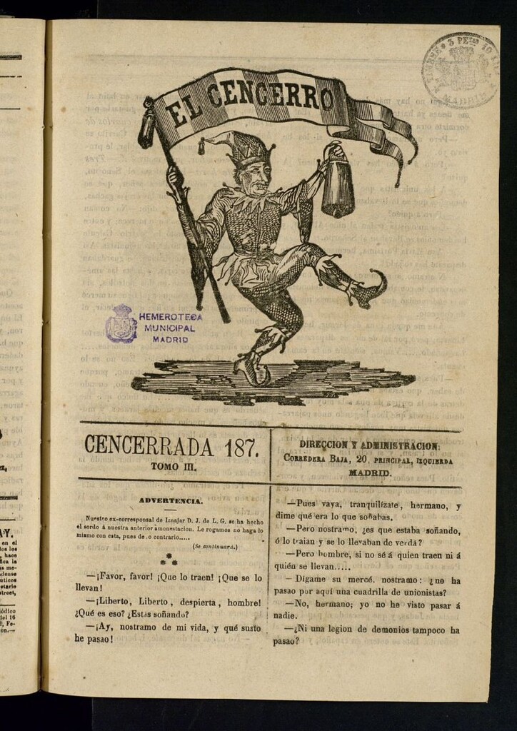 Miniatura de El Cencerro. Cencerrada 187