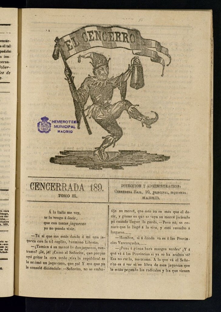 Miniatura de El Cencerro. Cencerrada 189