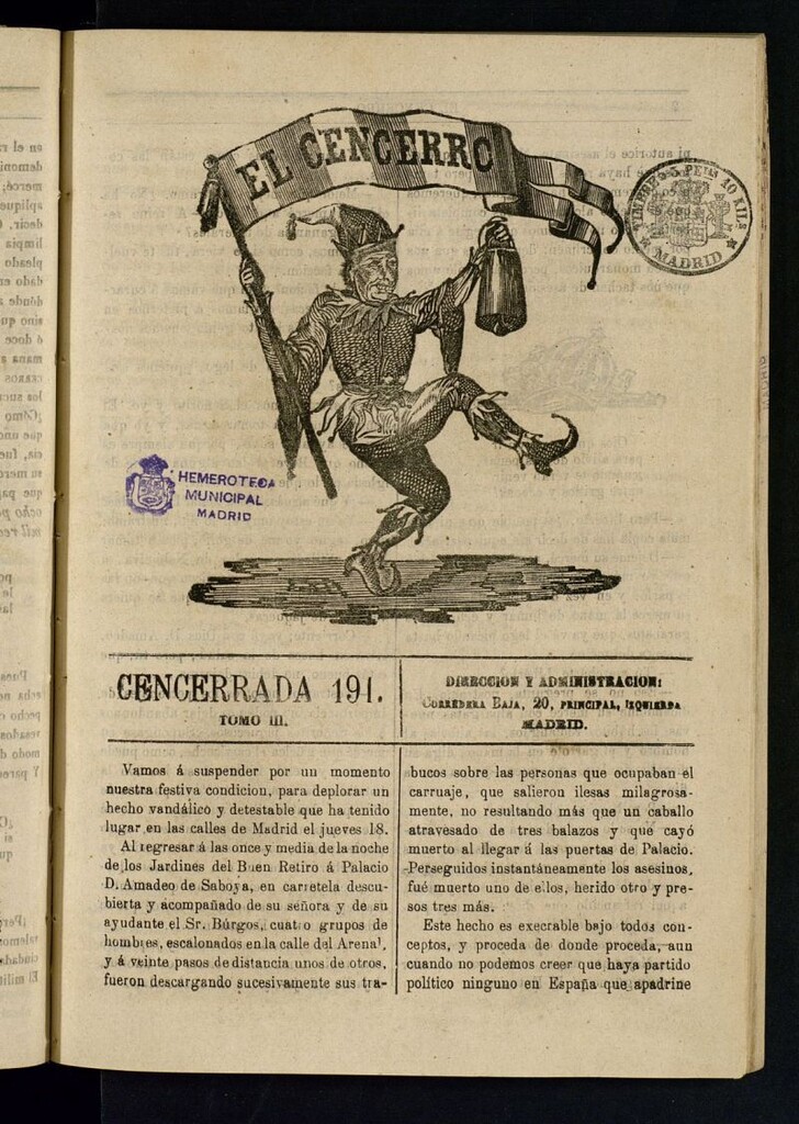 Miniatura de El Cencerro. Cencerrada 191