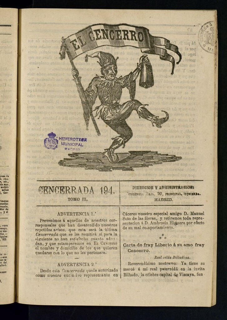 Miniatura de El Cencerro. Cencerrada 194