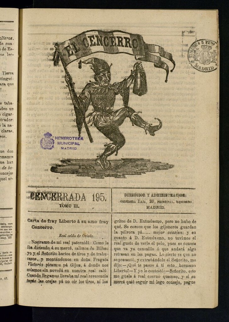 Miniatura de El Cencerro. Cencerrada 195